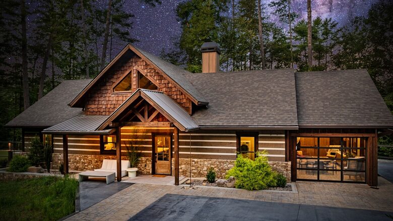 Modern Mountain Retreat on Mountaintown Creek - Ellijay, Georgia