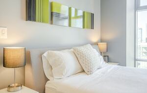 Glass-Walled DTLA Corner Loft with Skyline Views - Los Angeles, California