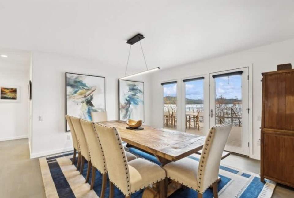 Private Flathead Lakefront Estate with Dock, Hot Tub & Panoramic Mountain Views - Rollins, Montana