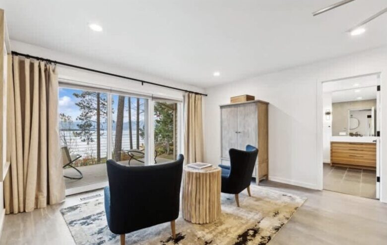 Private Flathead Lakefront Estate with Dock, Hot Tub & Panoramic Mountain Views - Rollins, Montana