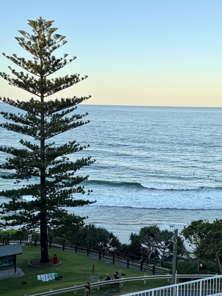 Pacific Ocean Views Beside Burleigh Head National Park - Gold Coast, Australia