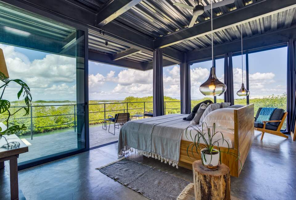 Casa Balam | Waterfront Villa with Boat, 40ft Pool & Rooftop Bar - Placencia, Belize