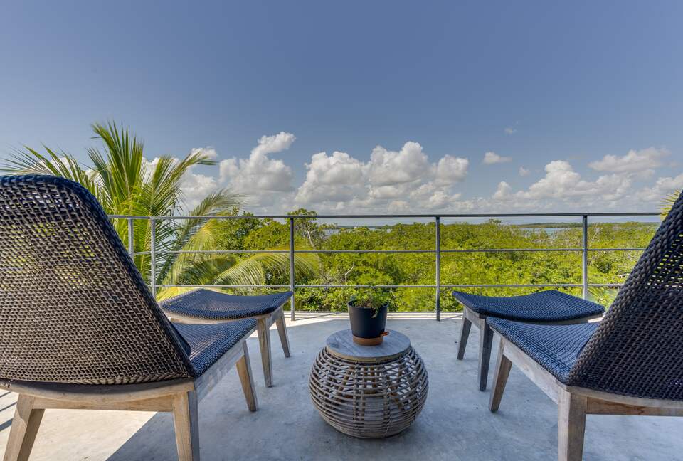 Casa Balam | Waterfront Villa with Boat, 40ft Pool & Rooftop Bar - Placencia, Belize