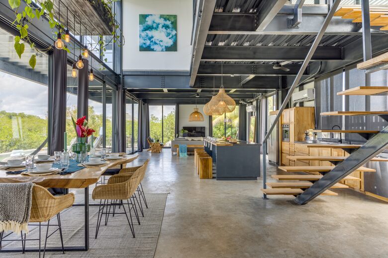 Casa Balam | Waterfront Villa with Boat, 40ft Pool & Rooftop Bar - Placencia, Belize