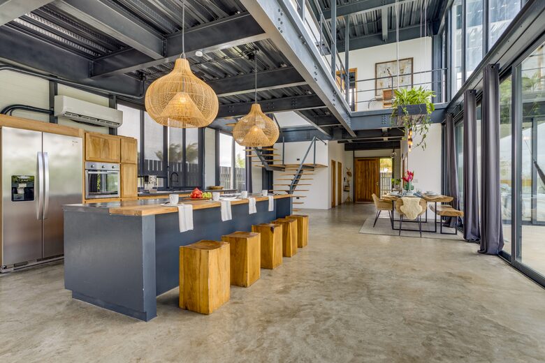 Casa Balam | Waterfront Villa with Boat, 40ft Pool & Rooftop Bar - Placencia, Belize