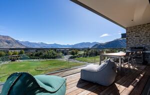 Breathtaking Lake Wanaka and Southern Alps Panorama Above Town - Wānaka, New Zealand