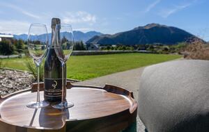 Breathtaking Lake Wanaka and Southern Alps Panorama Above Town - Wānaka, New Zealand