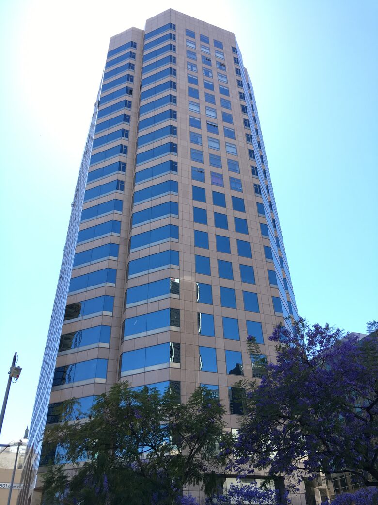 Glass-Walled DTLA Corner Loft with Skyline Views - Los Angeles, California