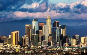 Glass-Walled DTLA Corner Loft with Skyline Views - Los Angeles, California