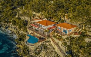 Oceanfront Cliff Villa Overlooking Sumilon Island - Oslob, Philippines