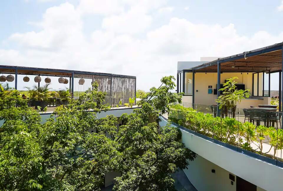 La Veleta Jungle Escape with Rooftop Views - Tulum, Mexico
