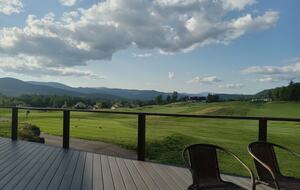 On the 18th Tee at Owl’s Nest | White Mountain Horizon - Campton, New Hampshire