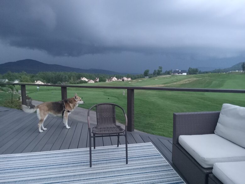 On the 18th Tee at Owl’s Nest | White Mountain Horizon - Campton, New Hampshire