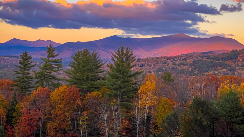 On the 18th Tee at Owl’s Nest | White Mountain Horizon - Campton, New Hampshire