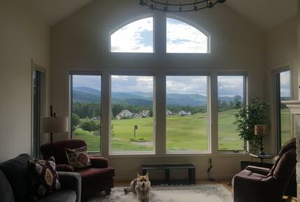 On the 18th Tee at Owl’s Nest | White Mountain Horizon - Campton, New Hampshire