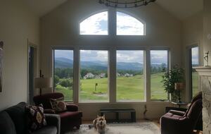 On the 18th Tee at Owl’s Nest | White Mountain Horizon - Campton, New Hampshire