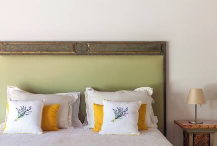 The sixth bedroom at the end of the corridor