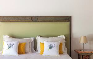 The sixth bedroom at the end of the corridor