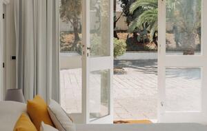 The bright, airy atmosphere of the seventh bedroom (Bedroom 7)