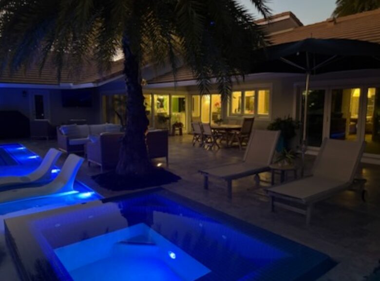 Canal-Side Pool Living Near Atlantic Avenue in Delray Beach - Delray Beach, Florida