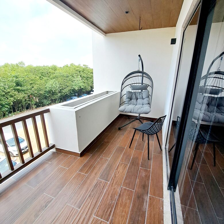 Upstairs Master Bedroom Balcony