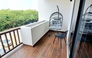 Upstairs Master Bedroom Balcony