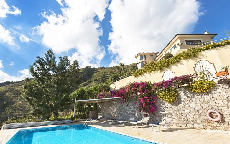 Villa Respiro | Panoramic Sea Views and Modern Elegance - Letojanni, Italy