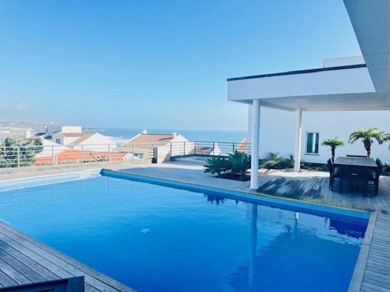 Private Pool with Covered Dining Area