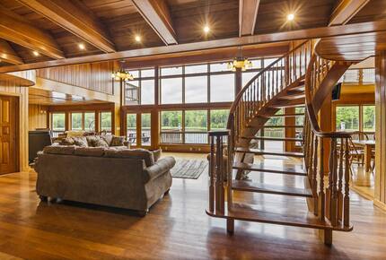 Hidden Lake Estate | Private 80-Acre Lakefront Retreat - Little Meadows, Pennsylvania