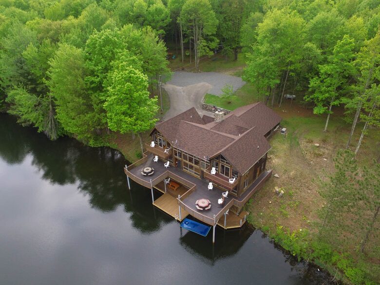 Hidden Lake Estate | Private 80-Acre Lakefront Retreat - Little Meadows, Pennsylvania