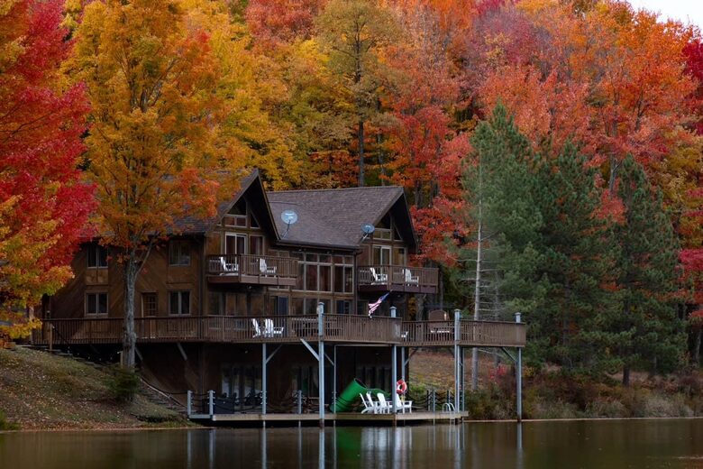 Hidden Lake Estate | Private 80-Acre Lakefront Retreat - Little Meadows, Pennsylvania