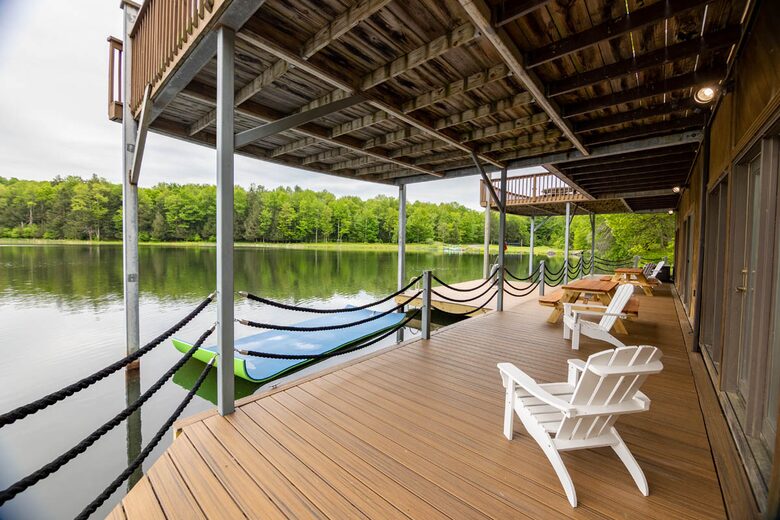 Hidden Lake Estate | Private 80-Acre Lakefront Retreat - Little Meadows, Pennsylvania