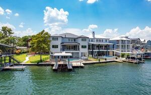 Lake LBJ Luxe Waterfront Estate with Private Dock & Pool - Kingsland, Texas