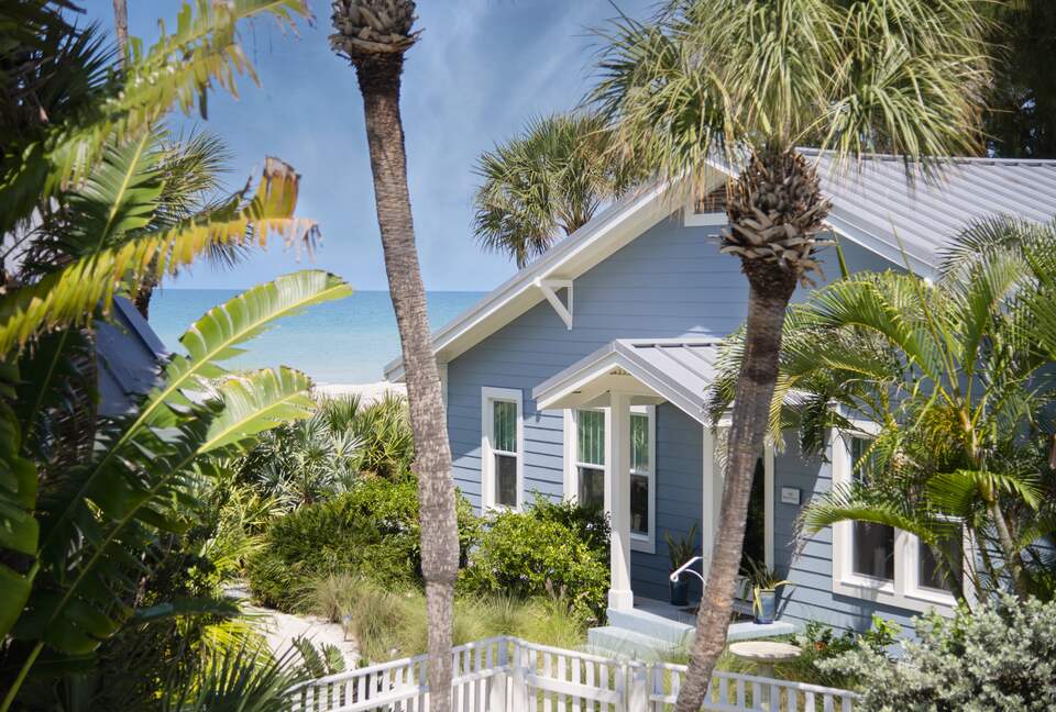 Historic Gulf-Front Cottage | Private Old Florida Estate - Indian Rocks Beach, Florida