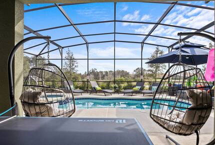 Well Furnished Pool Area not overlooked