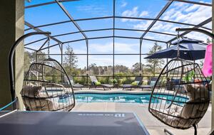 Well Furnished Pool Area not overlooked