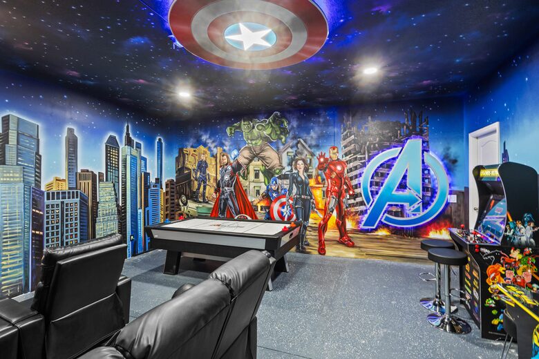 Avengers Game Room