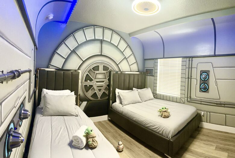 Star Wars Millennium Falcon room