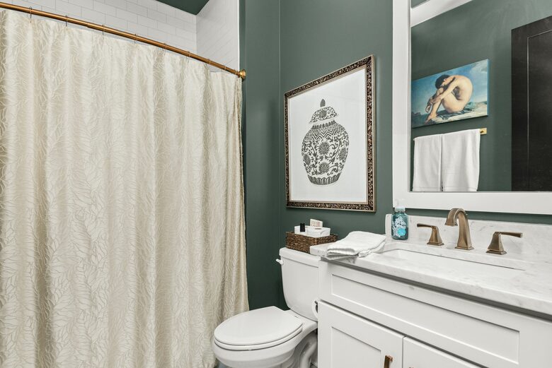 First floor guest bath