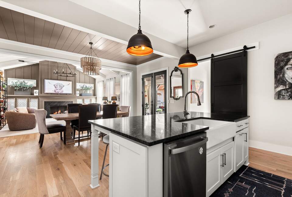 plenty of room for your whole crew to gather