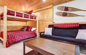 Classic Maine Chalet Near Sunday River with Firepit and Bonus Living Space - Bethel, Maine