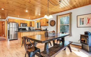 Classic Maine Chalet Near Sunday River with Firepit and Bonus Living Space - Bethel, Maine