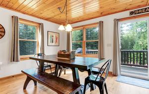 Classic Maine Chalet Near Sunday River with Firepit and Bonus Living Space - Bethel, Maine