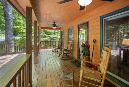 Level Front Door Entry from Covered Front Porch and Parking Area