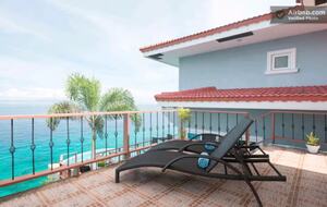 Oceanfront Cliff Villa Overlooking Sumilon Island - Oslob, Philippines