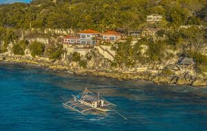 Oceanfront Cliff Villa Overlooking Sumilon Island - Oslob, Philippines