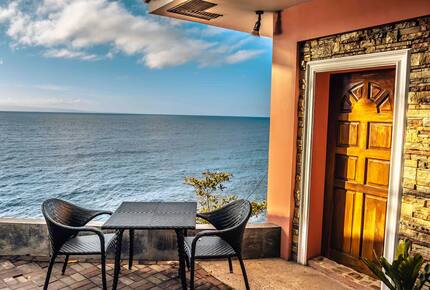 Oceanfront Cliff Villa Overlooking Sumilon Island - Oslob, Philippines