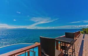 Oceanfront Cliff Villa Overlooking Sumilon Island - Oslob, Philippines