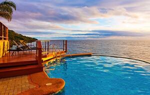 Oceanfront Cliff Villa Overlooking Sumilon Island - Oslob, Philippines