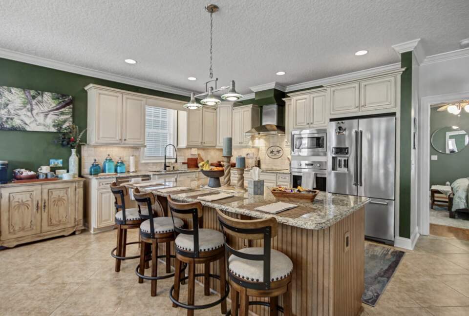 Palm Estate Retreat Steps from Surfside Shore - Surfside Beach, South Carolina